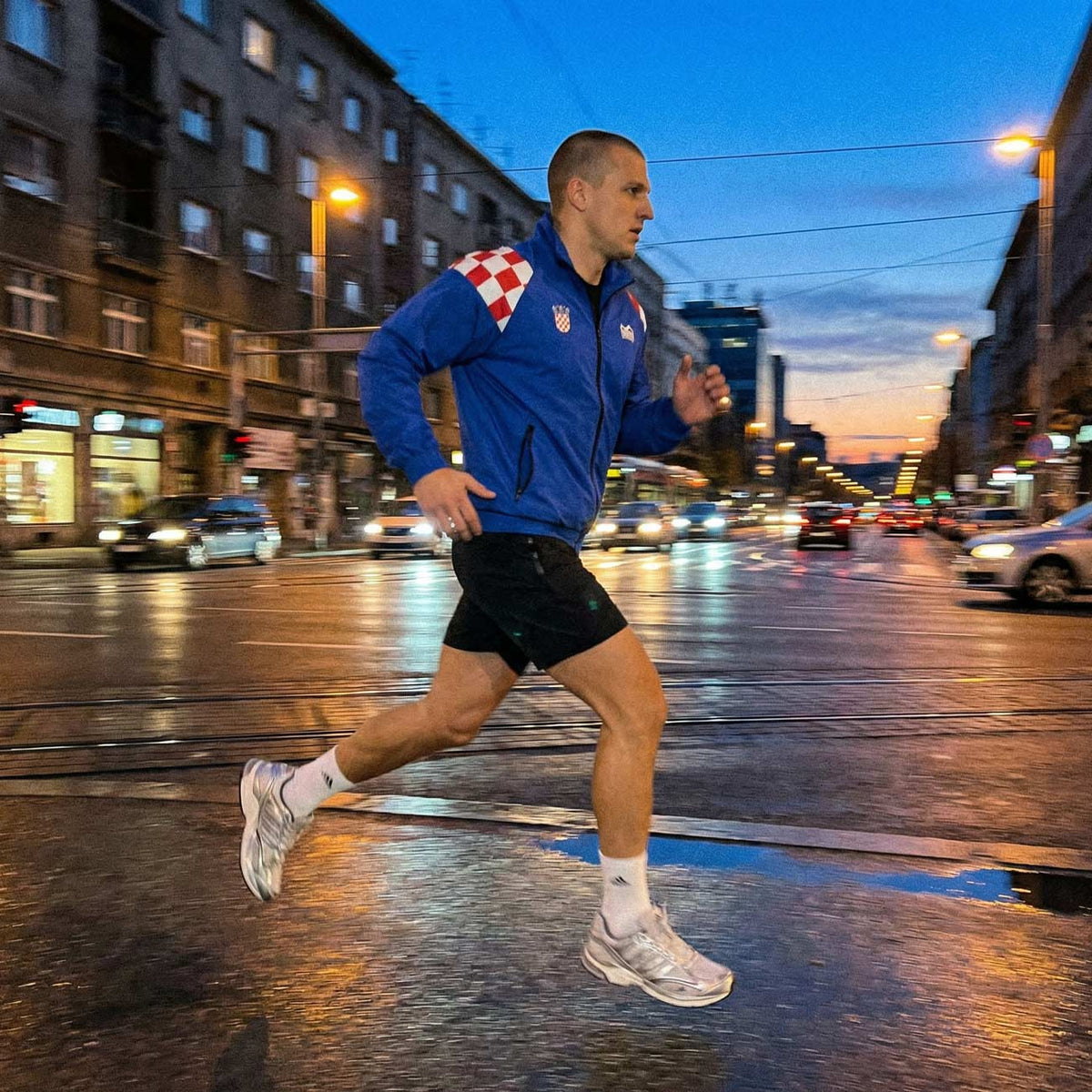 Phantom Athletics Trainingsjas DMC Team Croatia - Blauw/Rood/Wit
