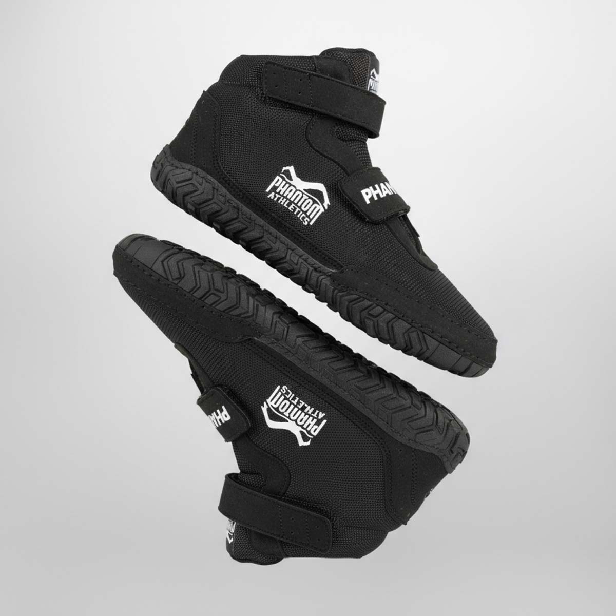 Buty zapaśnicze Phantom Athletics Rookie Dziecięce – Czarne