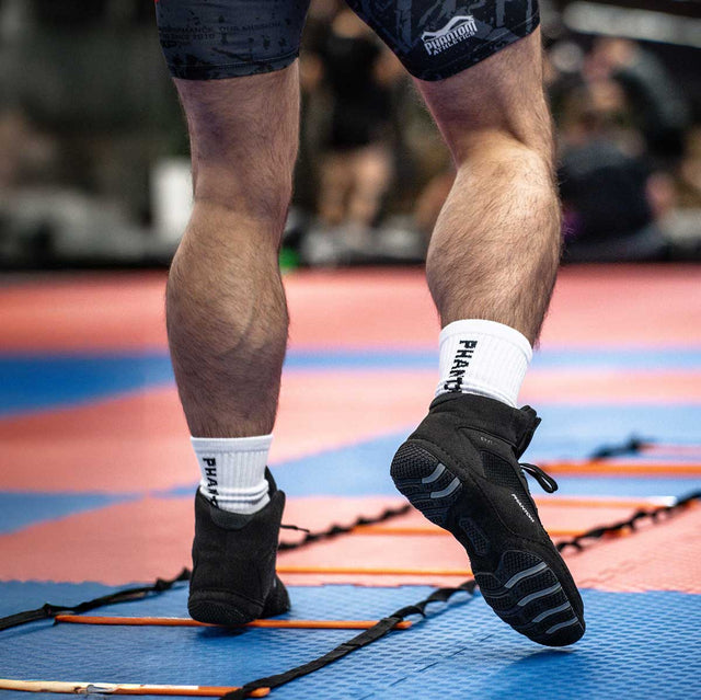 Phantom Athletics Worstelschoenen Tactic - Zwart/Wit