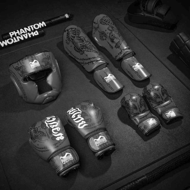 Phantom Athletics MMA Handschoenen Sparring Muay Thai - Grijs