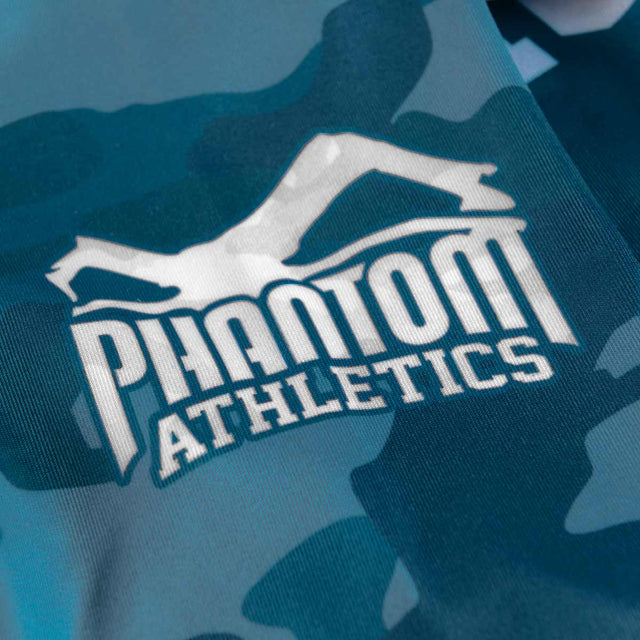 Phantom Athletics Rashguard Warfare - Marineblauw Camo