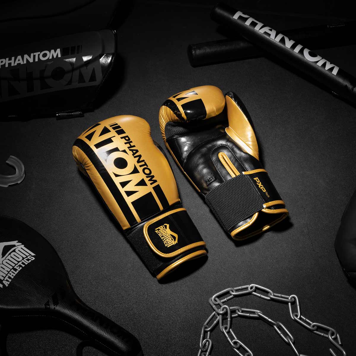 Phantom Athletics Bokshandschoenen APEX Speed - Zwart/Goud