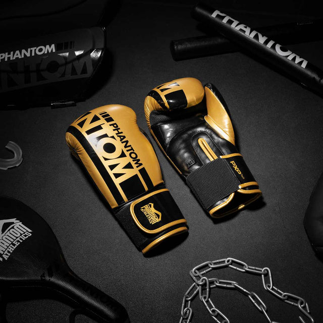 Phantom Athletics Boxningshandskar APEX Speed – Svart/Guld