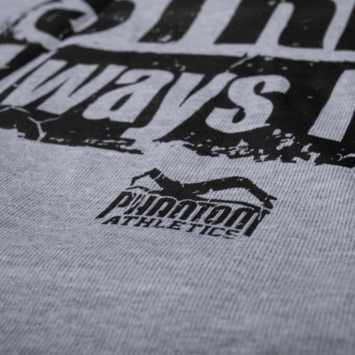Phantom Athletics T-Shirt Cage Ring Mat Street - Grijs
