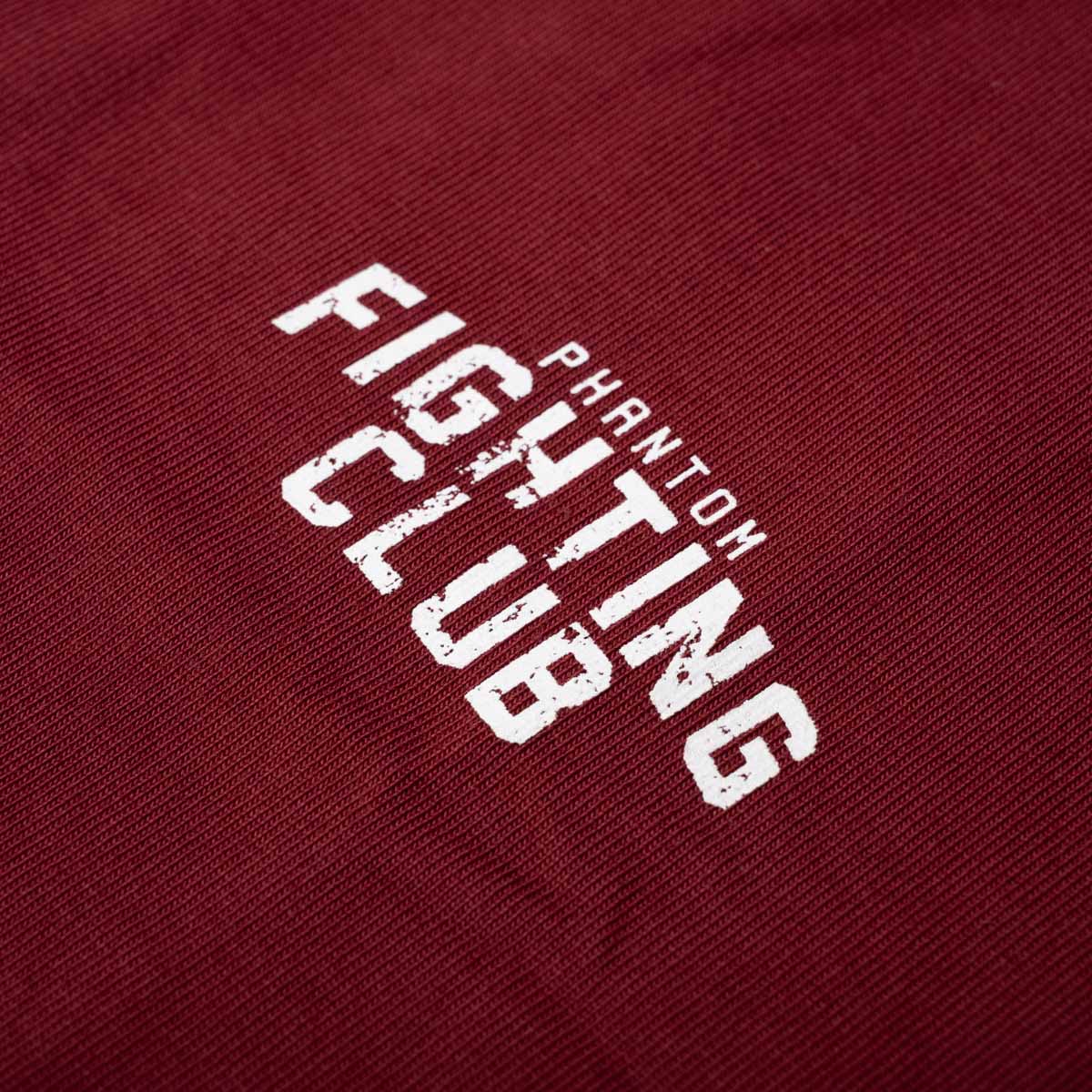 Phantom Athletics T-Shirt FIGHTING CLUB Oversize Heavy - Bordeaux Rood Rood Rood Rood Rood Rood