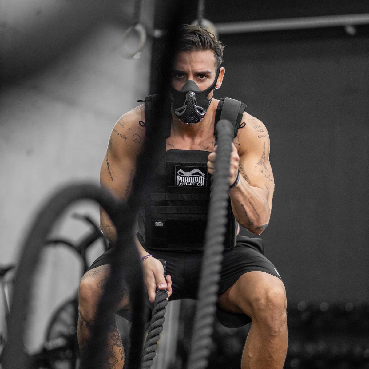 Phantom Athletics Trainingsmasker Mystery Mask - Zwart
