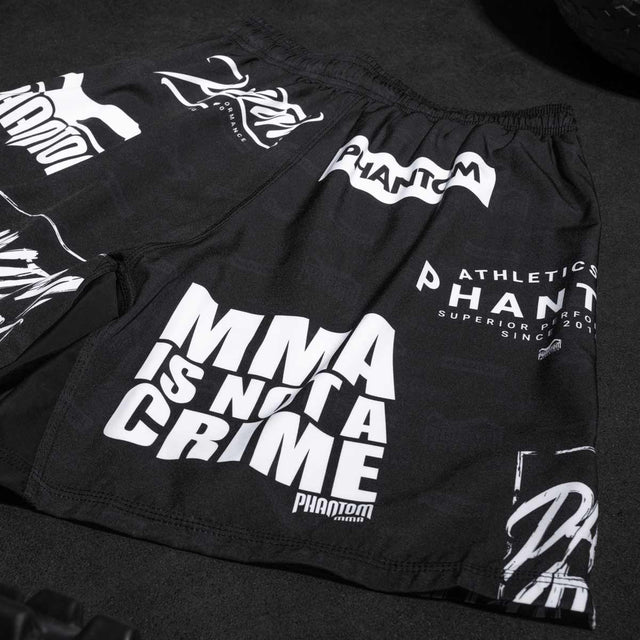 MMA trenky Phantom Athletics EVO Legend – Černé