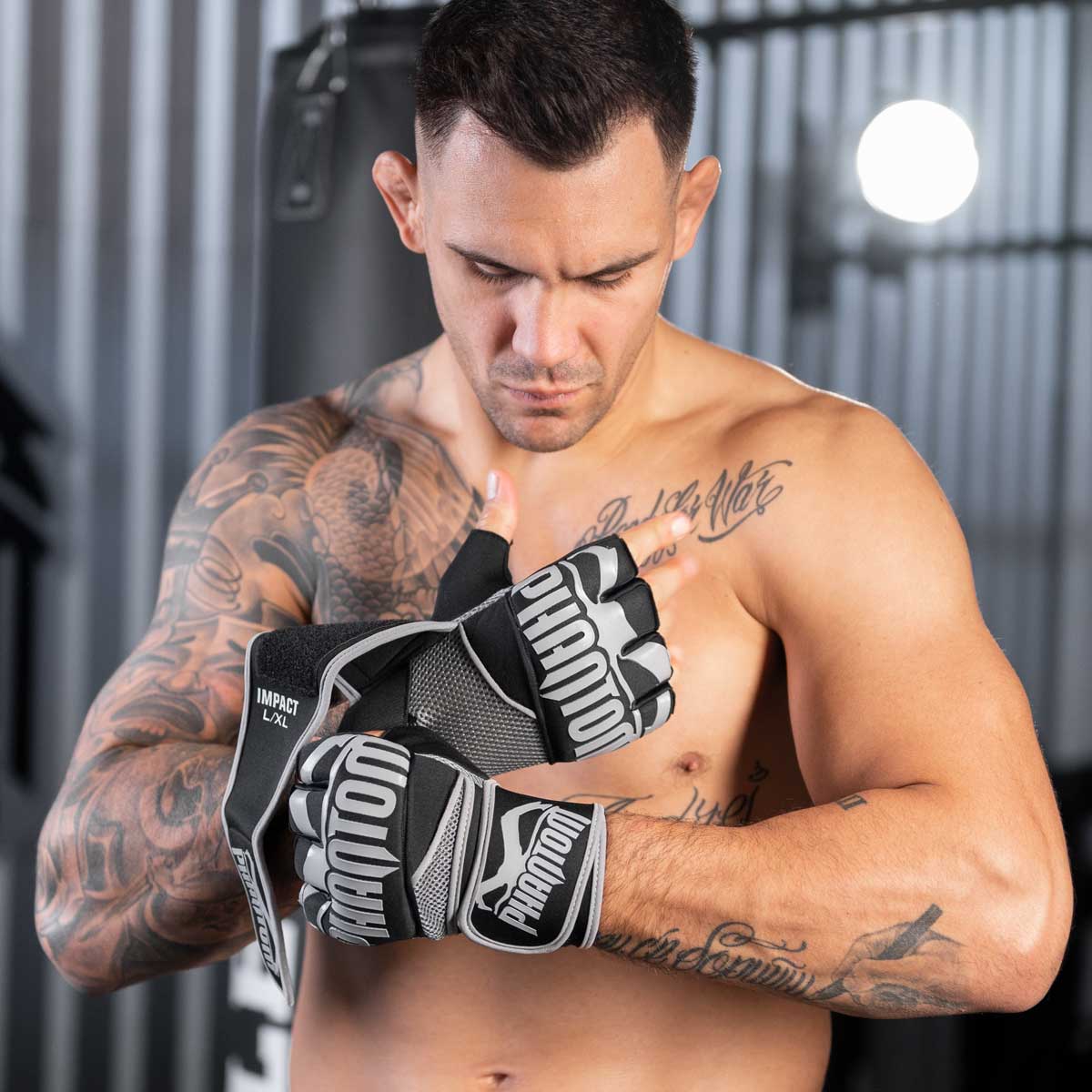 Phantom Athletics Bandages Impact Neopreen Gel - Zwart/Grijs