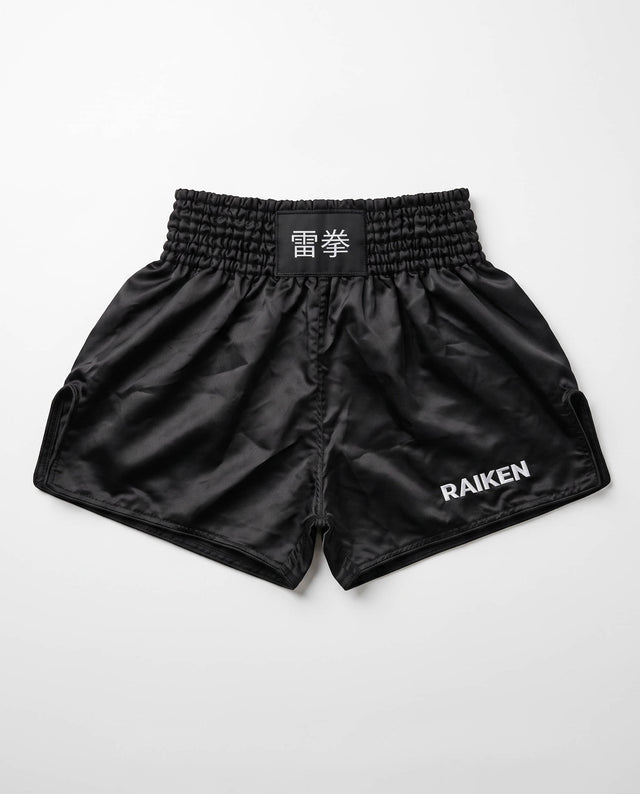 Raiken Muay Thai Shorts KAZE - Zwart