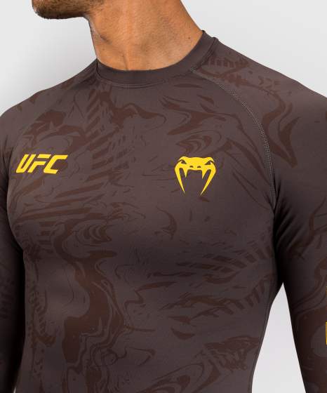 UFC Venum Rashguard Lange Mouwen Fusion Fight Week - Bruin