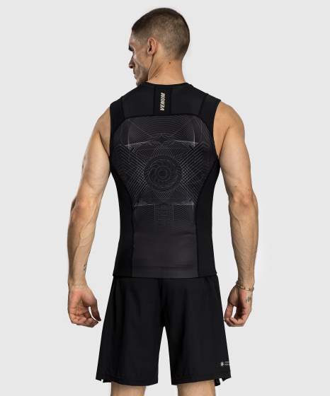 Venum Mouwloze Rashguard G-Fit Air - Zwart/Zand