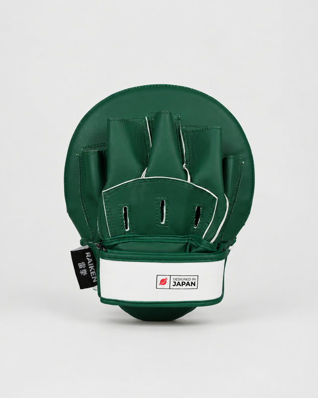 Manoplas de boxeo Raiken KAZE – Verde/Blanco