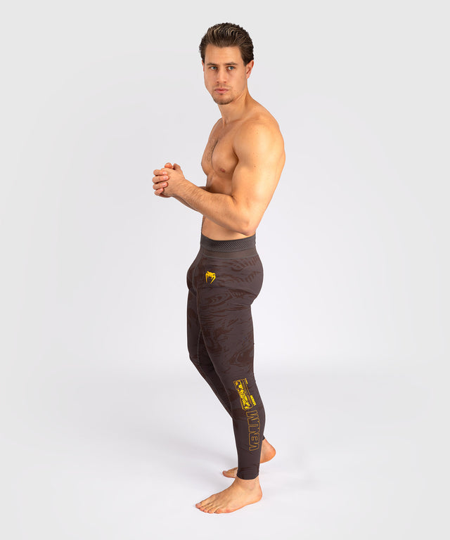 Shorts de compression Venum UFC Spats Fusion Fight Week – Marron