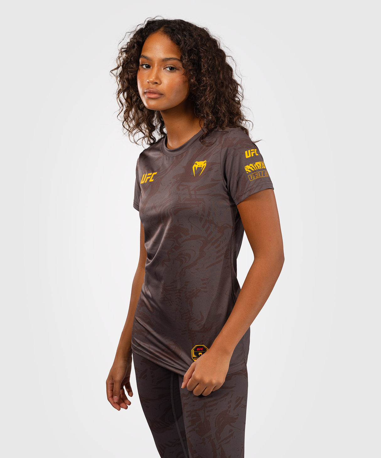 UFC Venum Dry-Tech T-Shirt Dames Fusion Fight Week - Bruin