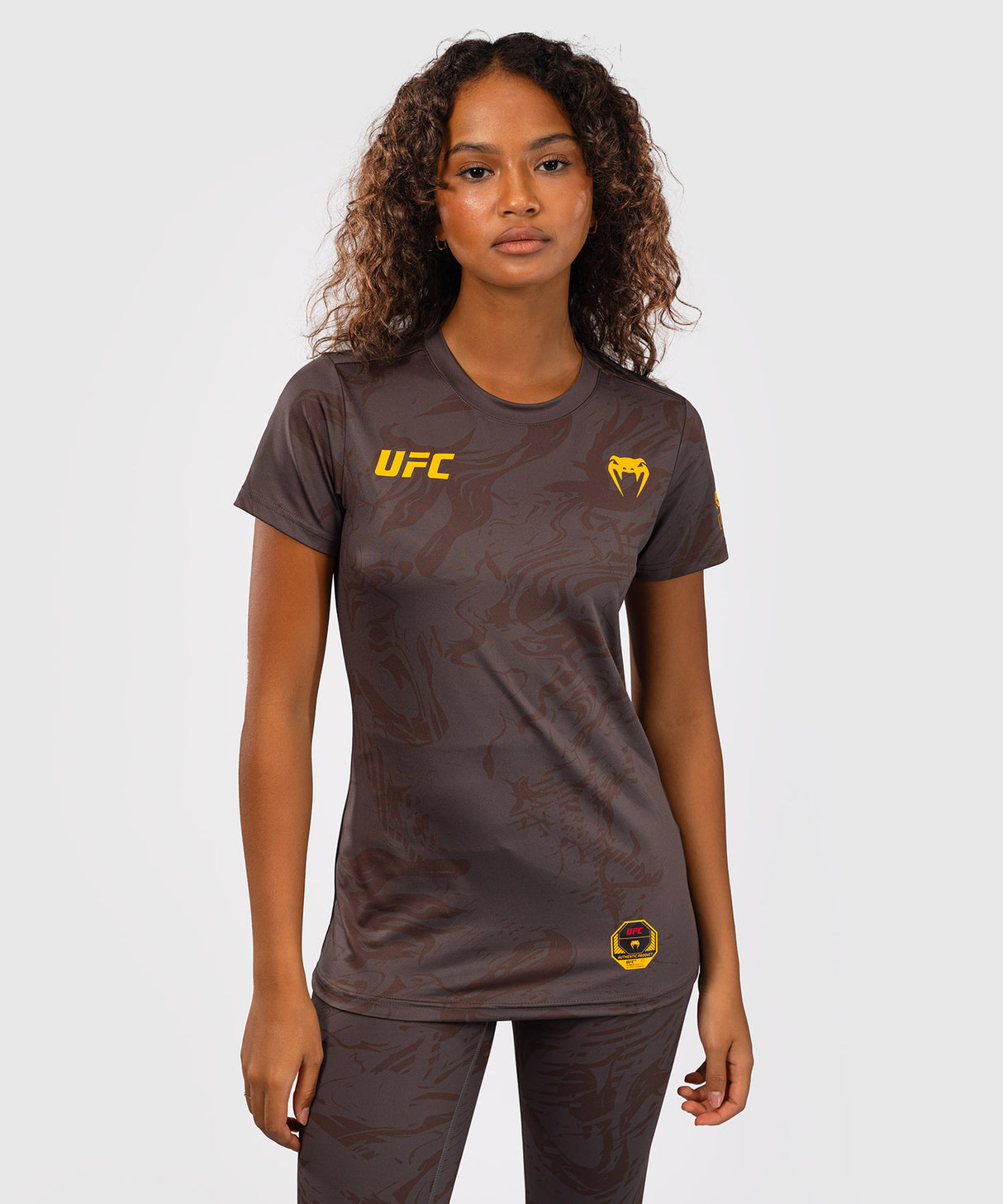 UFC Venum Dry-Tech T-Shirt Dames Fusion Fight Week - Bruin