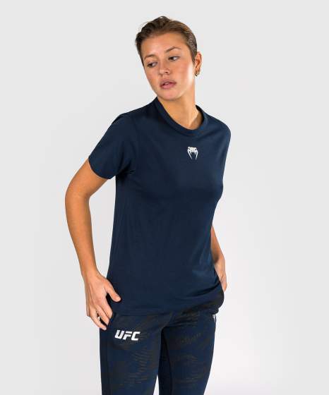 UFC Venum T-Shirt Dames Fusion Fight Week - Navy Blauw