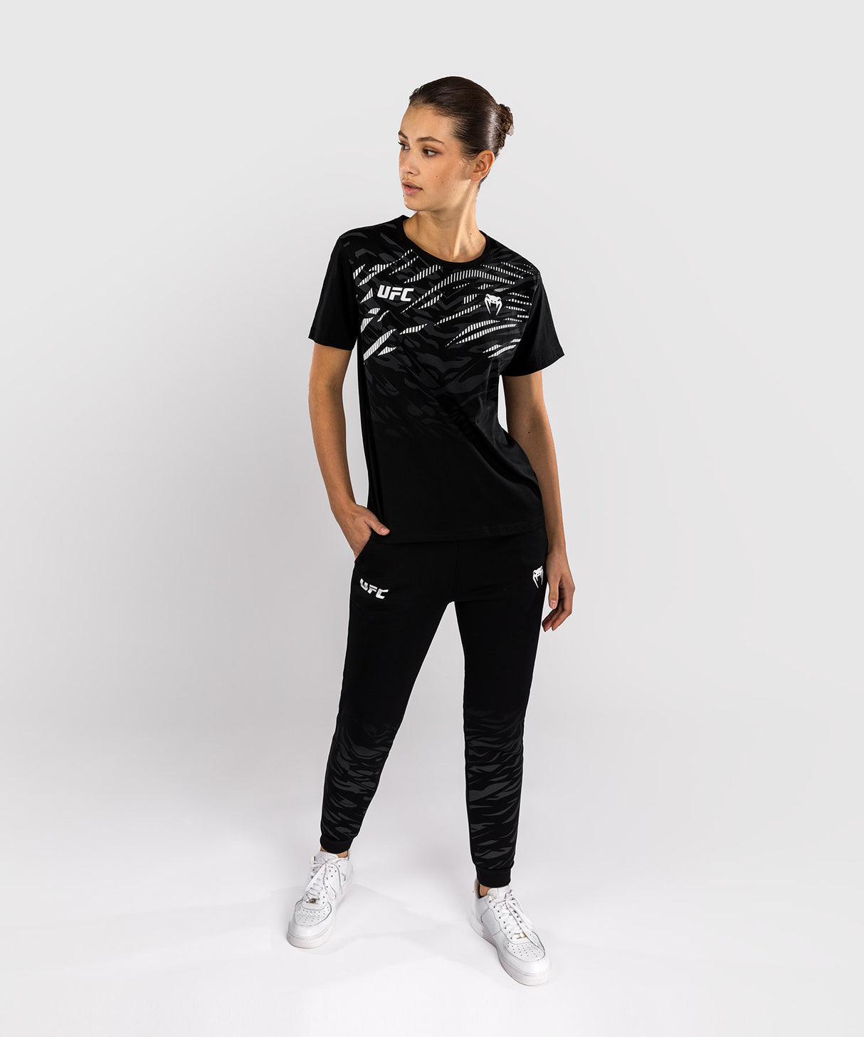 UFC Venum T-Shirt Dames Fusion - Zwart