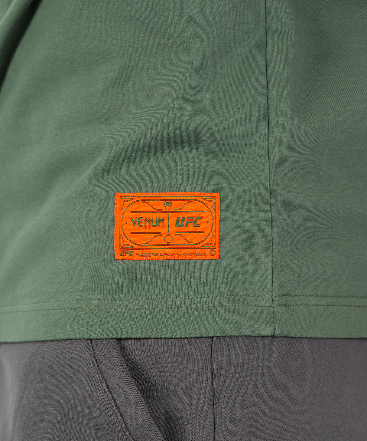UFC Venum T-shirt Ulti-Man - Kaki Groen/Oranje