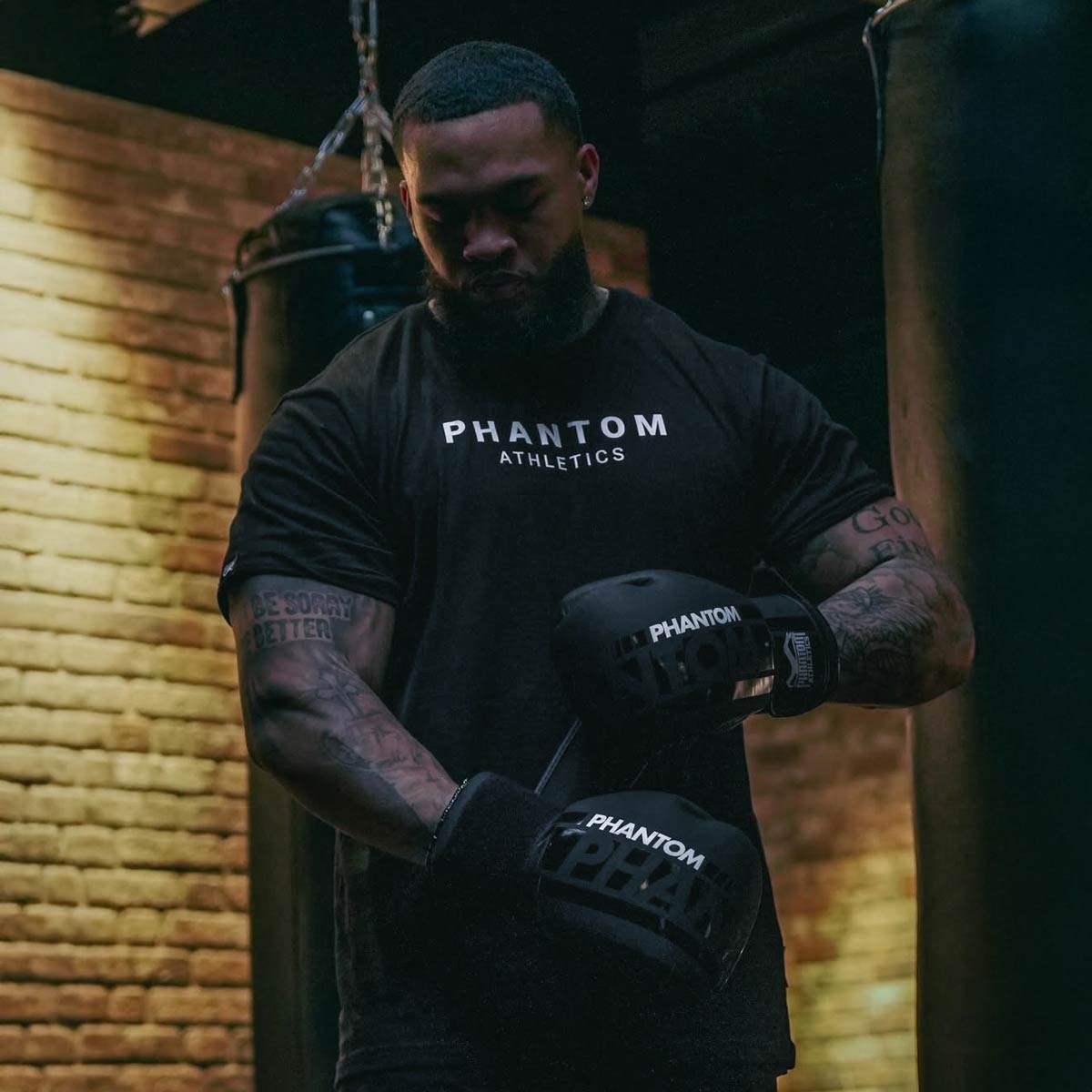 Phantom Athletics T-Shirt BMBA - Zwart