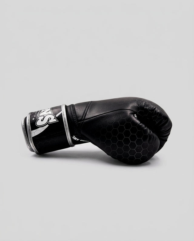 Guantes de boxeo Twins BGVL15 – Negro/Gris/Blanco