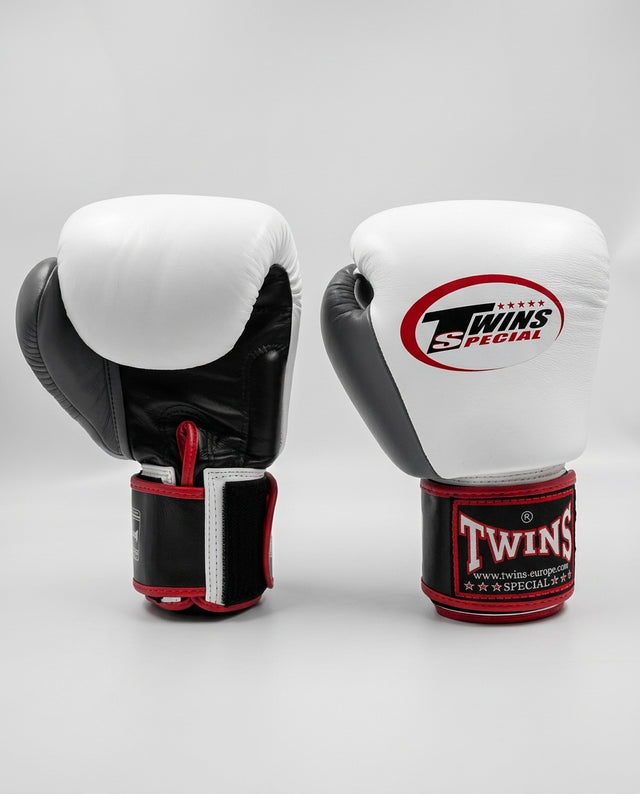 Guantoni da boxe Twins BGVL3 – Bianco/Nero/Grigio