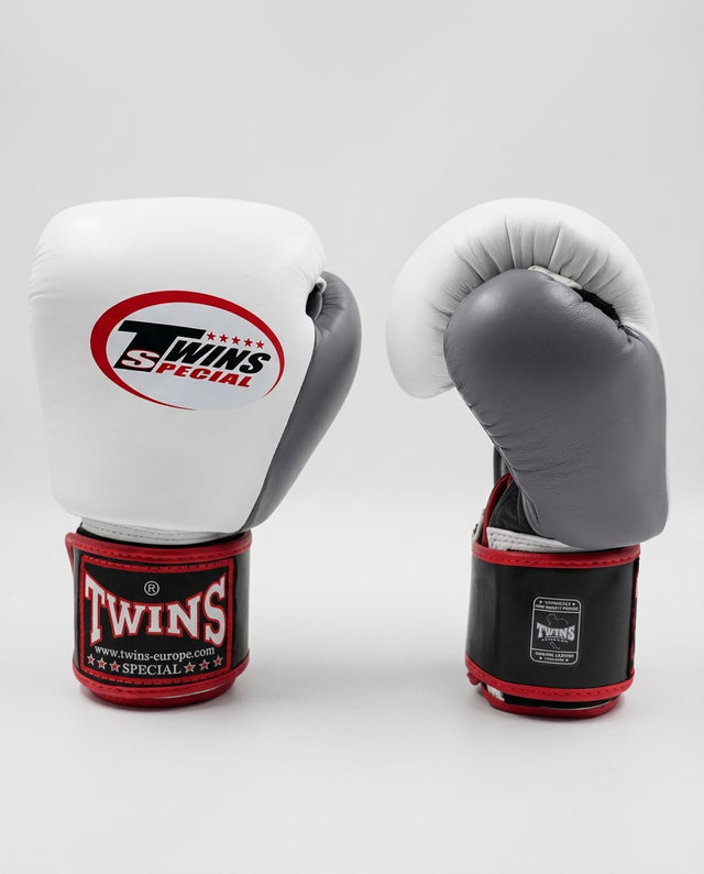 Guantoni da boxe Twins BGVL3 – Bianco/Nero/Grigio
