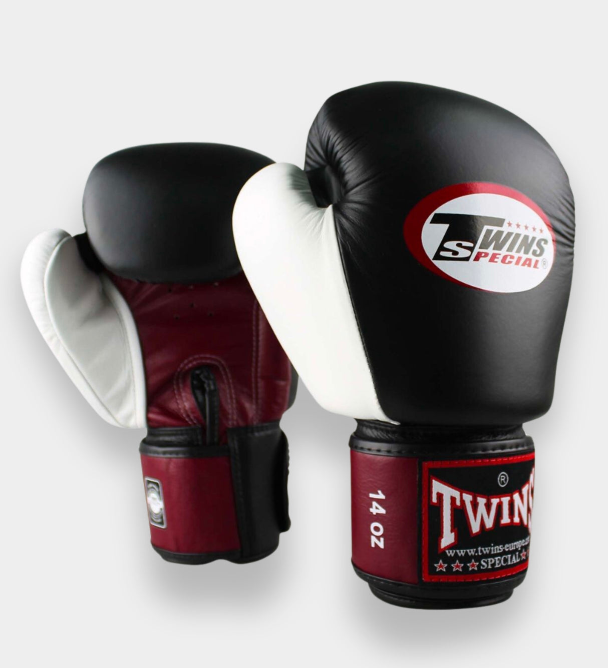 Twins Boxing Gloves BGVL4 - Black/Red/White