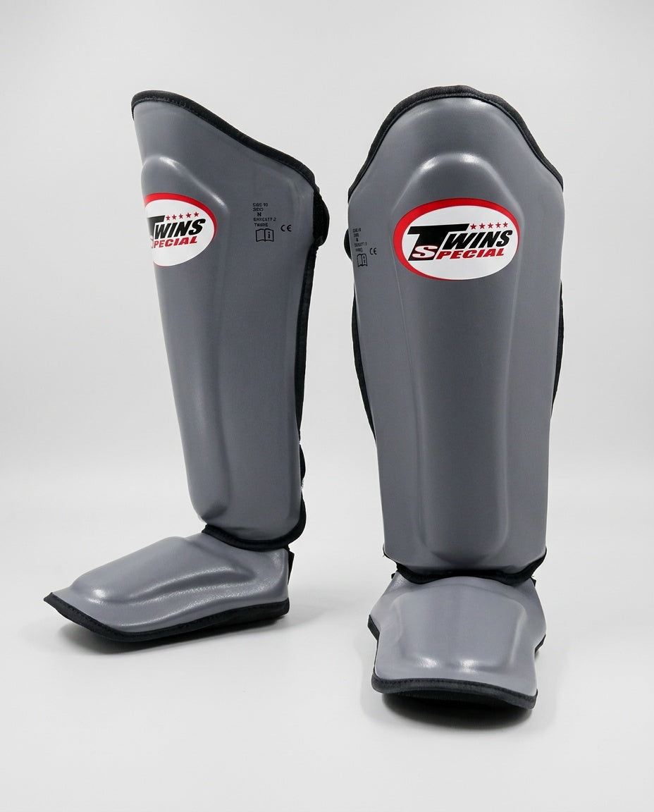 Twins Kickboks Scheenbeschermers SGL7 - Grijs