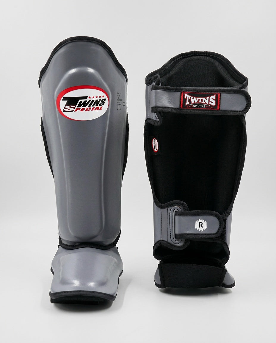 Twins Kickboks Scheenbeschermers SGL7 - Grijs