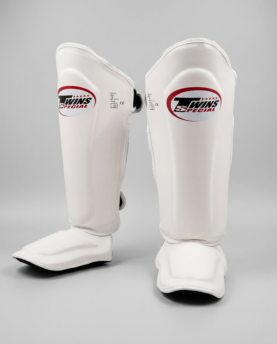 Twins Kickboks Scheenbeschermers SGL7 - Wit