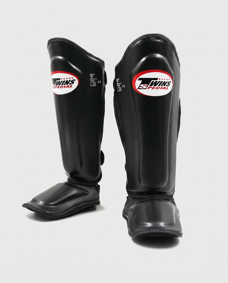 Twins Kickboks Scheenbeschermers SGL7 - Zwart