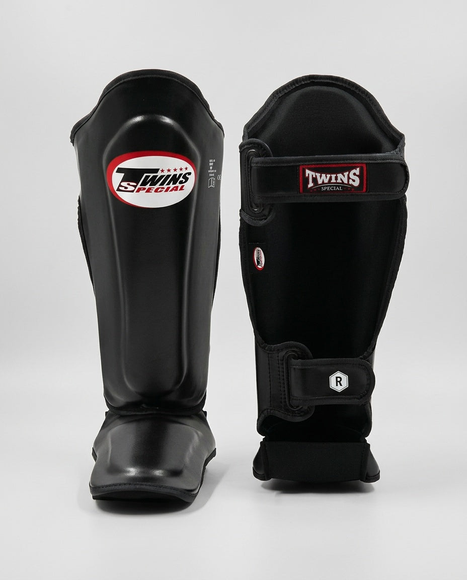 Twins Kickboks Scheenbeschermers SGL7 - Zwart