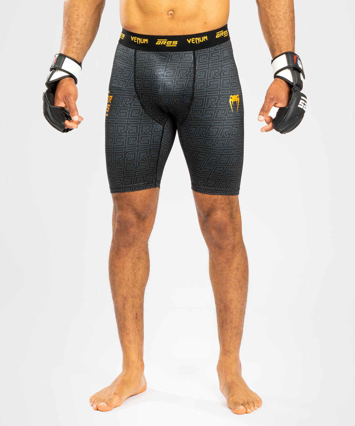 Venum x Ares Vale Tudo Shorts - Zwart/Goud