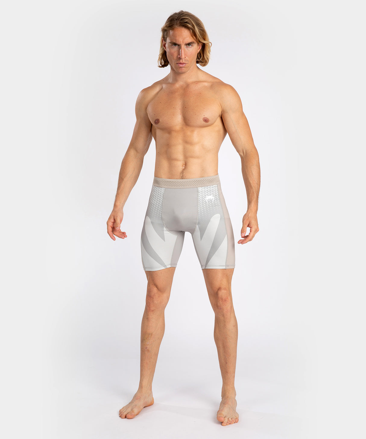 Venum Compressie Shorts Attack - Wit/Grijs