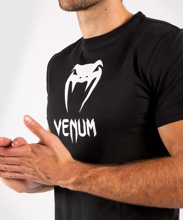 Koszulka Venum Classic – Czarna/Biała
