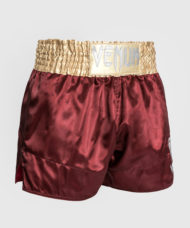 Venum Kickboxing shorts Classic 2.0 – Bordeaux rød/guld/hvid