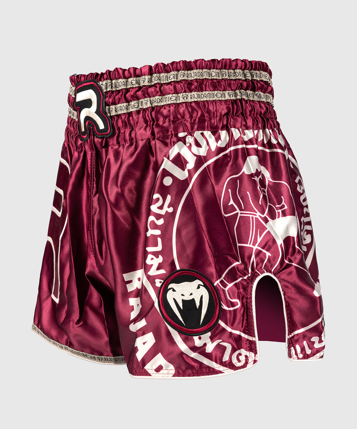 Venum x Rajadamnern Muay Thai Shorts - Bordeaux Rood