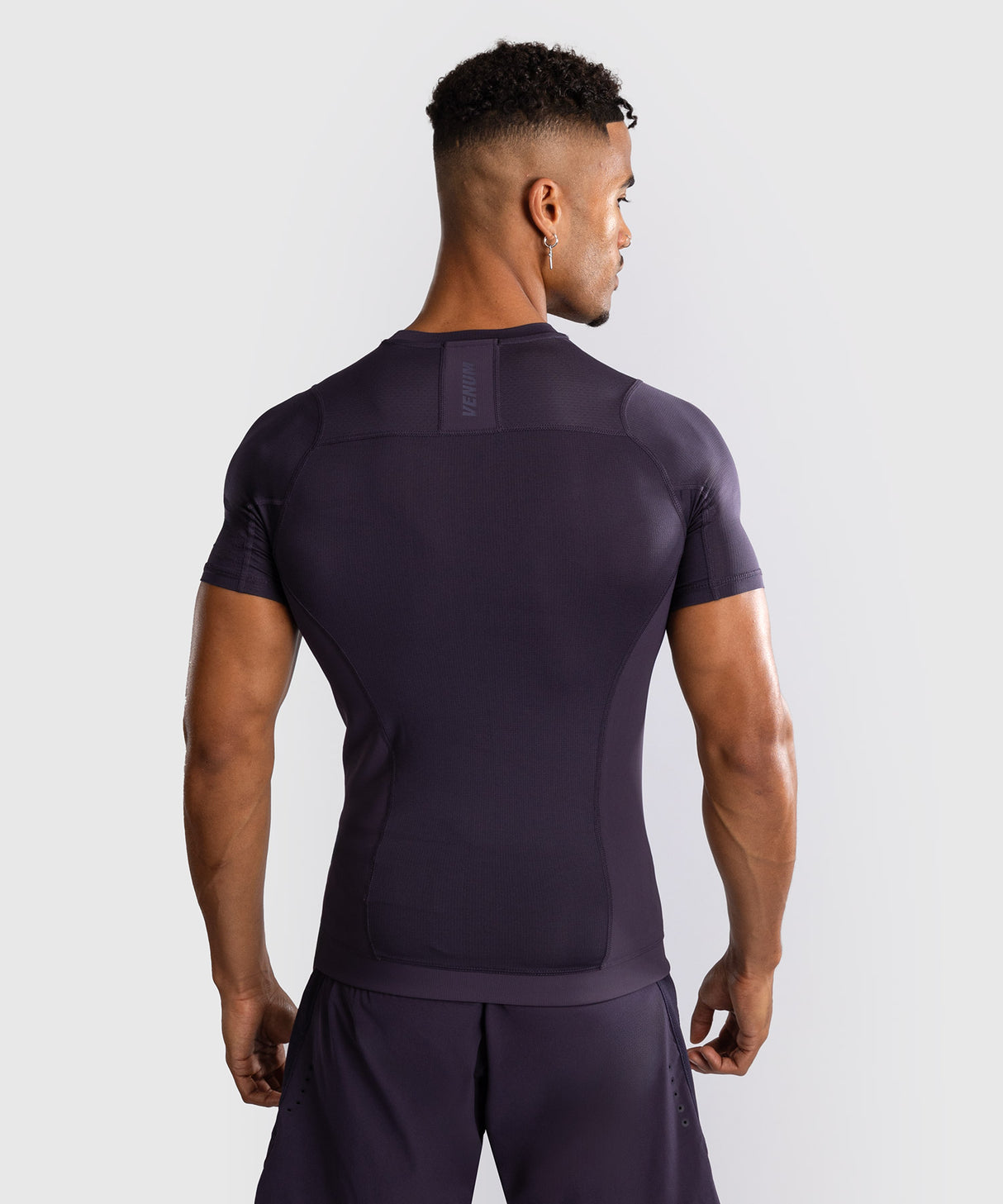 Venum Rashguard Korte Mouwen G-Fit Air - Deep Purple
