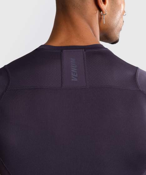 Venum Rashguard Korte Mouwen G-Fit Air - Deep Purple
