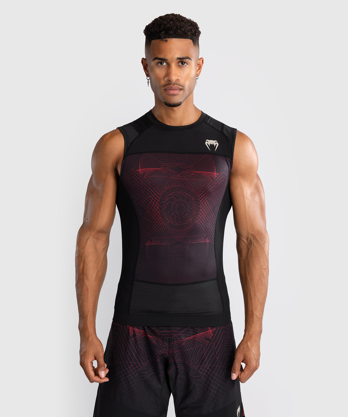 Venum Mouwloze Rashguard G-Fit Air - Zwart/Rood