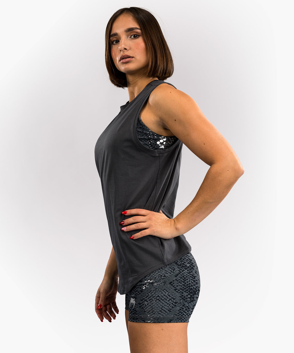 Venum Dames Tank Top Amazonia - Donkergrijs