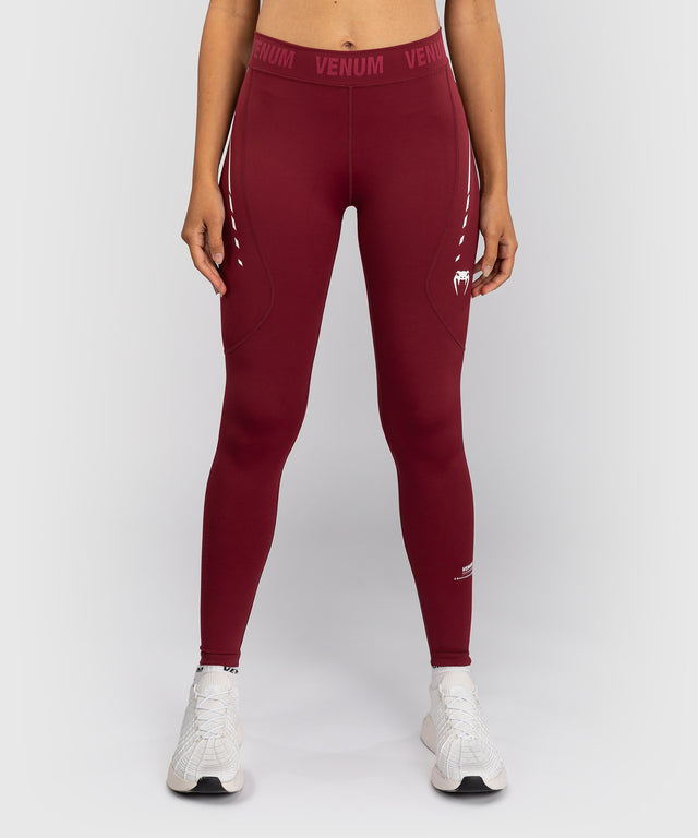 Venum Leggings Adrenaline - Bordeaux Rood