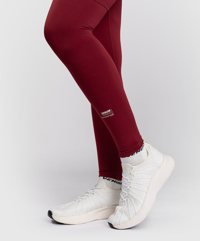 Venum Leggings Adrenaline - Bordeaux Rood