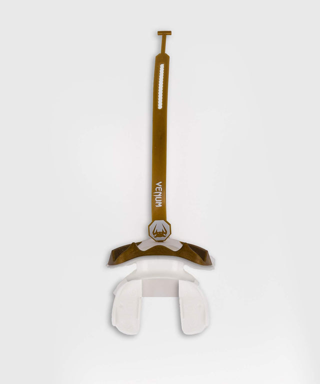Protetor bucal Venum Elite Lipguard OG Edition – Branco/Ouro
