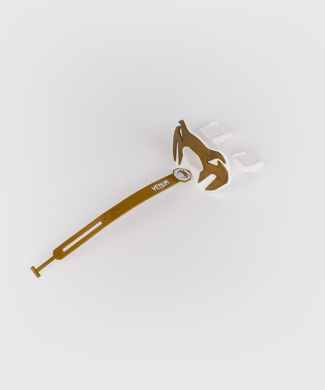Protetor bucal Venum Elite – Branco/Ouro