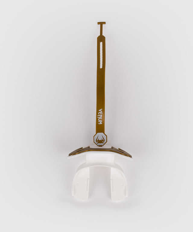 Protetor bucal Venum Elite – Branco/Ouro