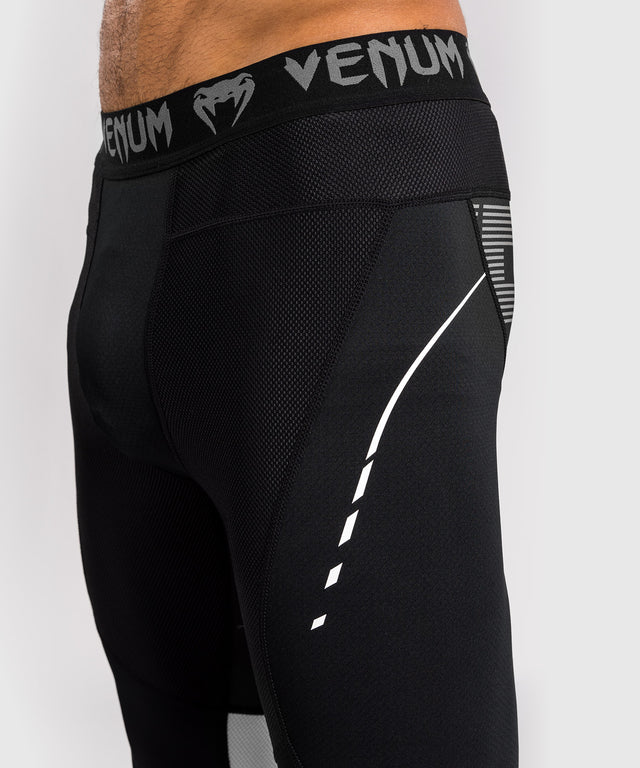 Venum Spats Adrenaline - Svart/Silver Grå