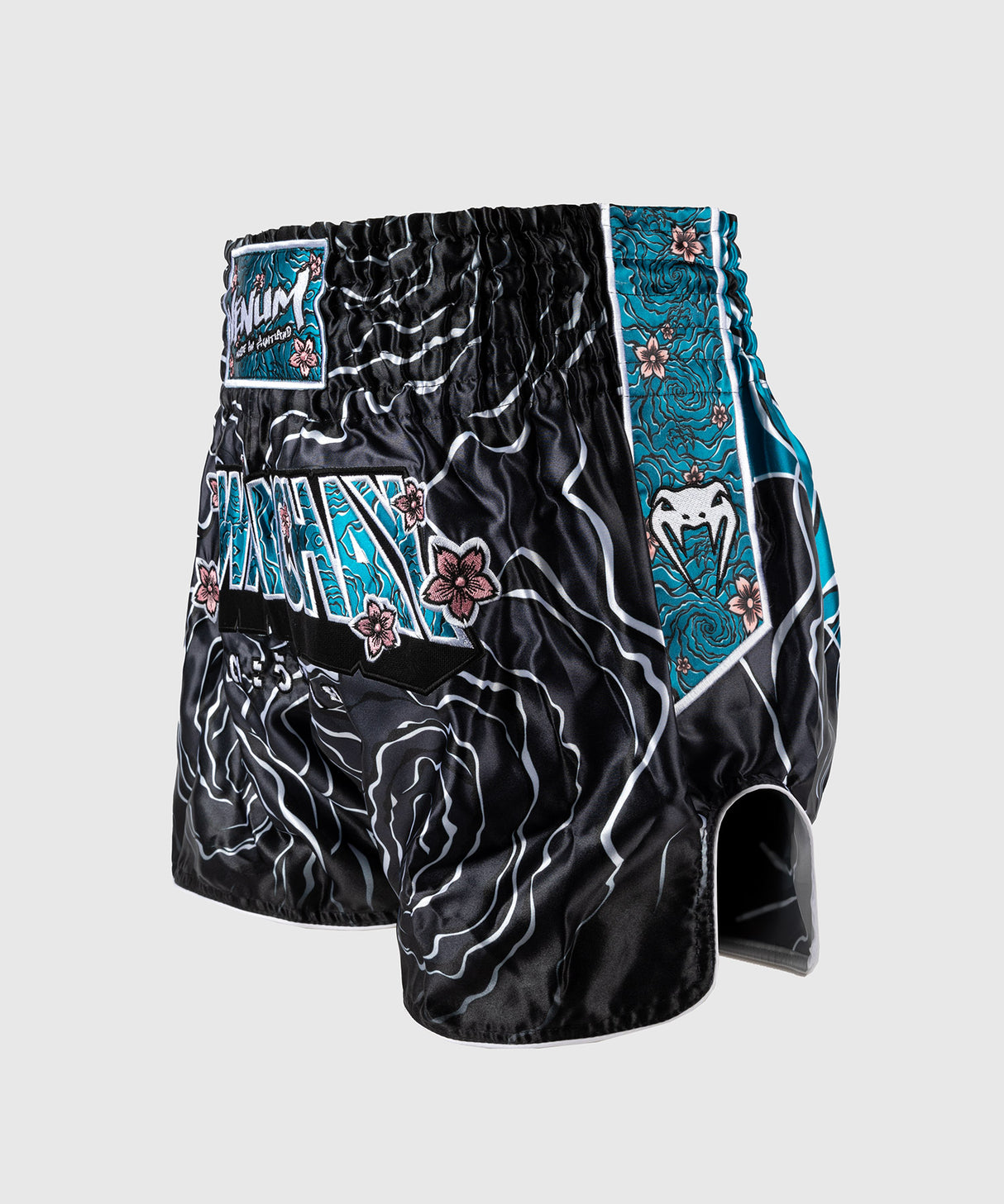 Venum x Tawanchay Muay Thai Shorts - Zwart/Blauw