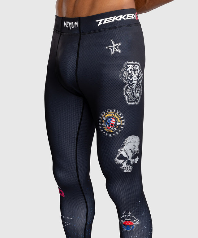 Venum x TEKKEN 8 Spats - Paul Phoenix - Schwarz/Blau