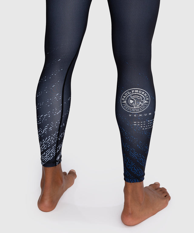 Venum x TEKKEN 8 Spats - Paul Phoenix - Schwarz/Blau